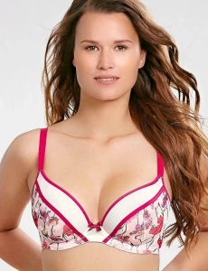 Biustonosz Cleo Dakota 9646 Plunge Orchidea