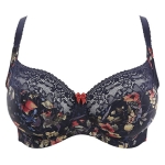 Biustonosz Sculptresse Chi Chi Balconnet Navy Flora
