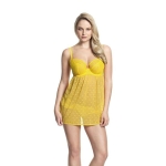 Koszulka Babydoll Cleo by Panache Marcie Yellow