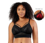 Biustonosz Parfait Bez Fiszbin Mia Dot Black/Red 