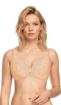Biustonosz Nipplex Clarisa Push Up Bez Fiszbin Cielisty