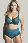 Majtki Z Wysokim Stanem Sculptress Estel Emerald