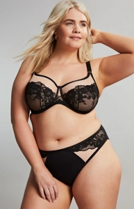 Biustonosz Sculptresse Josephine Full Cup 10855 Black/Latte
