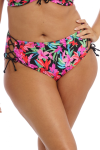 Strój Kąpielowy Dół Elomi ES801370 Savaneta Mid Rise Brief Black