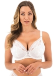 Biustonosz Fantasie Fusion Lace FL102314WHE Padded Plunge White 