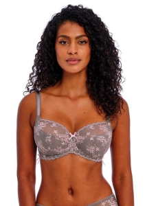 Biustonosz Freya Offbeat Decadence AA402501GIN Side Support Grey/Pink