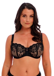 Biustonosz Fantasie Portia FL102607BLK Half Cup Black
