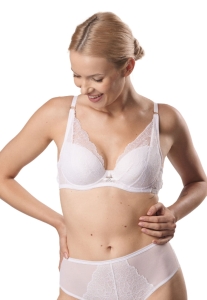 Biustonosz Mefemi Abia Push Up BP20 Biały