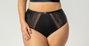 Majtki Wysokie Kris Line Noa Black