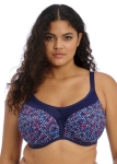 Biustonosz Elomi Sport Energise EL8042NAO Navy Geo