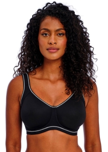 Biustonosz Sportowy Freya AA4892STM Active Sonic Storm Spacer Black