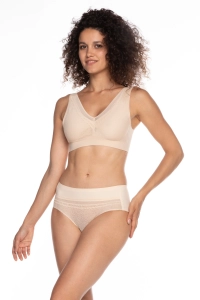 Figi LAMA Bikini L-POL5014BI-06 Bezszwowe Cieliste 