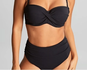 Strój Kąpielowy Panache Sprit Ella Twist Bandeau SW1763a Czarny
