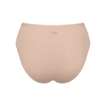 Bawełniane majtki Sloggi GO Daily Cotton beżowe – tył z logo.