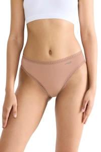 Figi Bawełniane Sloggi Go Crush 3-pack Cieliste