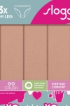 Opakowanie i materiał fig Sloggi Go Crush Cieliste 3-pack.