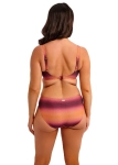 Biustonosz kąpielowy Fantasie Paros Coast Sunset Glow – widok z tyłu na modelce.