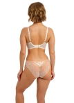 Majtki damskie Freya Cherish Me Rose Delicacy – widok z tyłu na modelce.