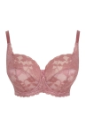 Różowy biustonosz full cup Panache Amour 11140A Rose Pink – widok produktowy na płasko.