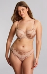 Komplety bielizny Panache Clara Honey 7259 – modelka w pełnej sylwetce przodem.