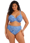Majtki kąpielowe Elomi Fiji Falls Ocean Mid Rise ES802672OCN – pełna sylwetka w zestawie.