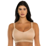 Beżowy biustonosz bezfiszbinowy Parfait Holly P8000 Warm Sand – portret