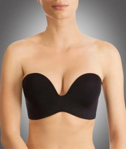 Biustonosz Wonderbra Perfect Body Plain Ultimate Strapless Black