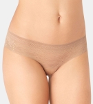 Szorty Koronkowe Sloggi Zero Hipster Lace  Beżowe