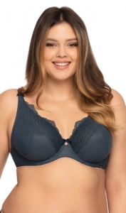 Biustonosz Nipplex Estera Soft BO50 Grafitowy 