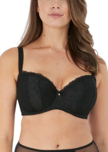 Biustonosz Fantasie Ana FL6703BLK Padded Half Cup Black
