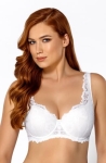 Biustonosz Mefemi Telimena Half Cup BF26 Biały 